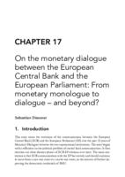 On the monetary dialogue between the European Central Bank and the European Parliament
