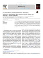 Low energy electron microscopy at cryogenic temperatures