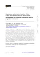 Quantization and variational problem of the Gubser-Rocha Einstein-Maxwell-Dilaton model, conformal and non-conformal deformations, and its proper thermodynamics