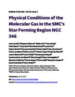 Physical conditions of the molecular gas in the SMC's star forming region NGC 346