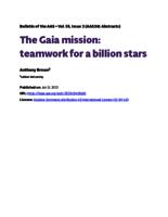 The Gaia mission