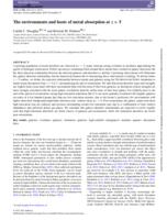 The environments and hosts of metal absorption at z > 5