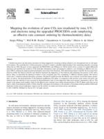 Mapping the evolution of pure CO2 ices irradiated by ions, UV, and electrons using the upgraded PROCODA code (employing an effective rate constant ordering by thermochemistry data)