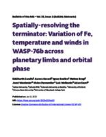 Spatially-resolving the terminator