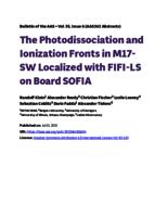 The photodissociation and ionization fronts in M17-SW localized with FIFI-LS on board SOFIA