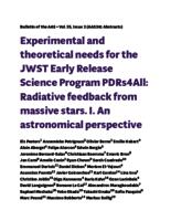 Experimental and theoretical needs for the JWST Early Release Science Program PDRs4All: radiative feedback from massive stars