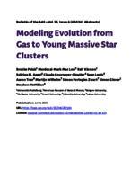 Modeling evolution from gas to young massive star clusters