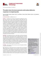 The plant stress hormone jasmonic acid evokes defensive responses in streptomycetes