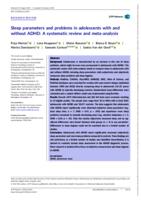 Sleep and sleep hygiene of adolescents with and without ADHD during COVID-19