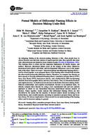 Formal models of differential framing effects in decision making under risk