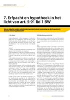 Erfpacht en hypotheek in het licht van art. 5:91 lid 1 BW