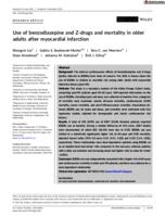 Use of benzodiazepine and Z-drugs and mortality in older adults after myocardial infarction