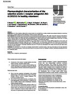 Pharmacological characterization of the selective orexin-1 receptor antagonist JNJ-61393215 in healthy volunteers