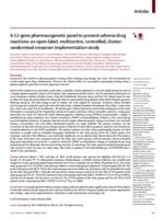 A 12-gene pharmacogenetic panel to prevent adverse drug reactions
