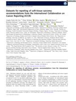 Datasets for reporting of soft-tissue sarcoma