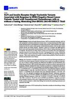 IGF1 and insulin receptor single nucleotide variants associated with response in HER2-negative breast cancer patients treated with neoadjuvant chemotherapy with or without a fasting mimicking diet (BOOG 2013-04 DIRECT trial)