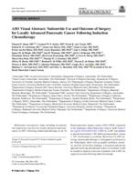 ASO visual abstract: nationwide use and outcome of surgery for locally advanced pancreatic cancer following induction chemotherapy