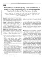 An international external quality assessment scheme to assess the diagnostic performance of polymerase chain reaction detection of Acanthamoeba keratitis