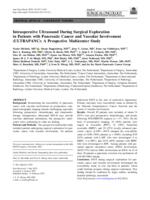 Intraoperative ultrasound during surgical exploration in patients with pancreatic cancer and vascular involvement (ULTRAPANC)