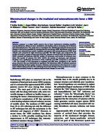 Microstructural changes in the irradiated and osteoradionecrotic bone