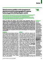 Clinical consensus guideline on the management of phaeochromocytoma and paraganglioma in patients harbouring germline SDHD pathogenic variants