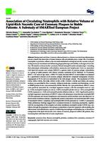 Association of circulating neutrophils with relative volume of lipid-rich necrotic core of coronary plaques in stable patients