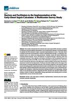 Barriers and facilitators to the implementation of the early-onset sepsis calculator