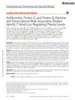 Antithrombin, protein C, and protein S