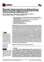 Bactericidal activity to escherichia coli