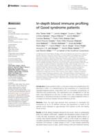 In-depth blood immune profiling of Good syndrome patients