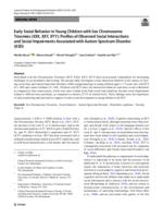 Early social behavior in young children with sex chromosome trisomies (XXX, XXY, XYY)