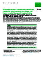 Integrating coronary atherosclerosis burden and progression with coronary artery disease risk factors to guide therapeutic decision making