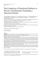 The complexity of nutritional problems in persons with dementia