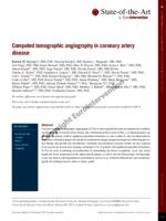 Computed tomographic angiography in coronary artery disease