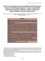 Risk of acute kidney injury among older adults with heart failure and with reduced ejection fraction treated with angiotensin-neprilysin inhibitor vs renin-angiotensin system inhibitor in routine clinical care