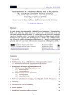 Hydrodynamics of a relativistic charged fluid in the presence of a periodically modulated chemical potential