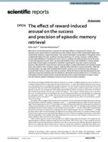 The effect of reward-induced arousal on the success and precision of episodic memory retrieval