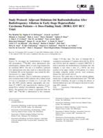 Study protocol: adjuvant holmium-166 radioembolization after radiofrequency ablation in early-stage hepatocellular carcinoma patients-a dose-finding study (HORA EST HCC Trial)