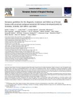 European guidelines for the diagnosis, treatment and follow-up of breast lesions with uncertain malignant potential (B3 lesions) developed jointly by EUSOMA, EUSOBI, ESP (BWG) and ESSO