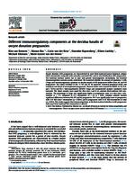 Different immunoregulatory components at the decidua basalis of oocyte donation pregnancies