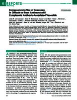 Compassionate use of avacopan in difficult-to-treat antineutrophil cytoplasmic antibody-associated vasculitis