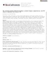 The interplay between GPIb/IX-antibodies, platelet hepatic sequestration, and TPO levels in patients with chronic ITP.