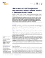 The accuracy of clinical diagnosis of onychomycosis in Dutch general practice: a diagnostic accuracy study