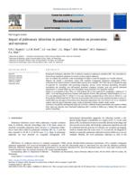 Impact of pulmonary infarction in pulmonary embolism on presentation and outcomes