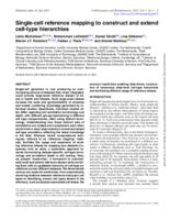 Single-cell reference mapping to construct and extend cell-type hierarchies