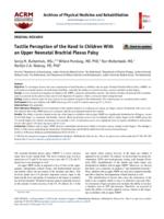 Tactile perception of the hand in children with an upper neonatal brachial plexus palsy