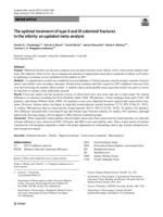 The optimal treatment of type II and III odontoid fractures in the elderly