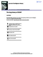 The long history of OSINT