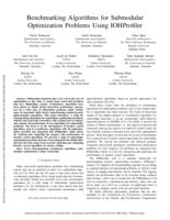 Benchmarking algorithms for submodular optimization problems using IOHProfiler