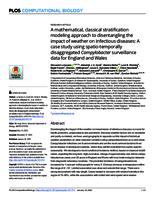 A mathematical, classical stratification modeling approach to disentangling the impact of weather on infectious diseases